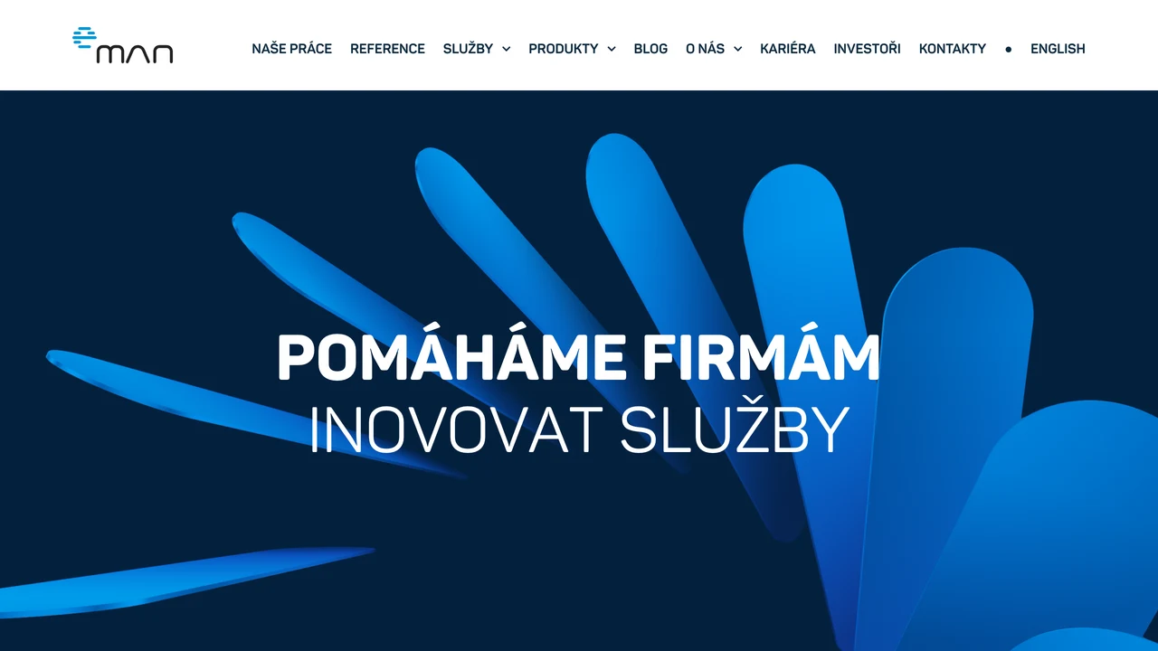 Screenshot of eMan website
