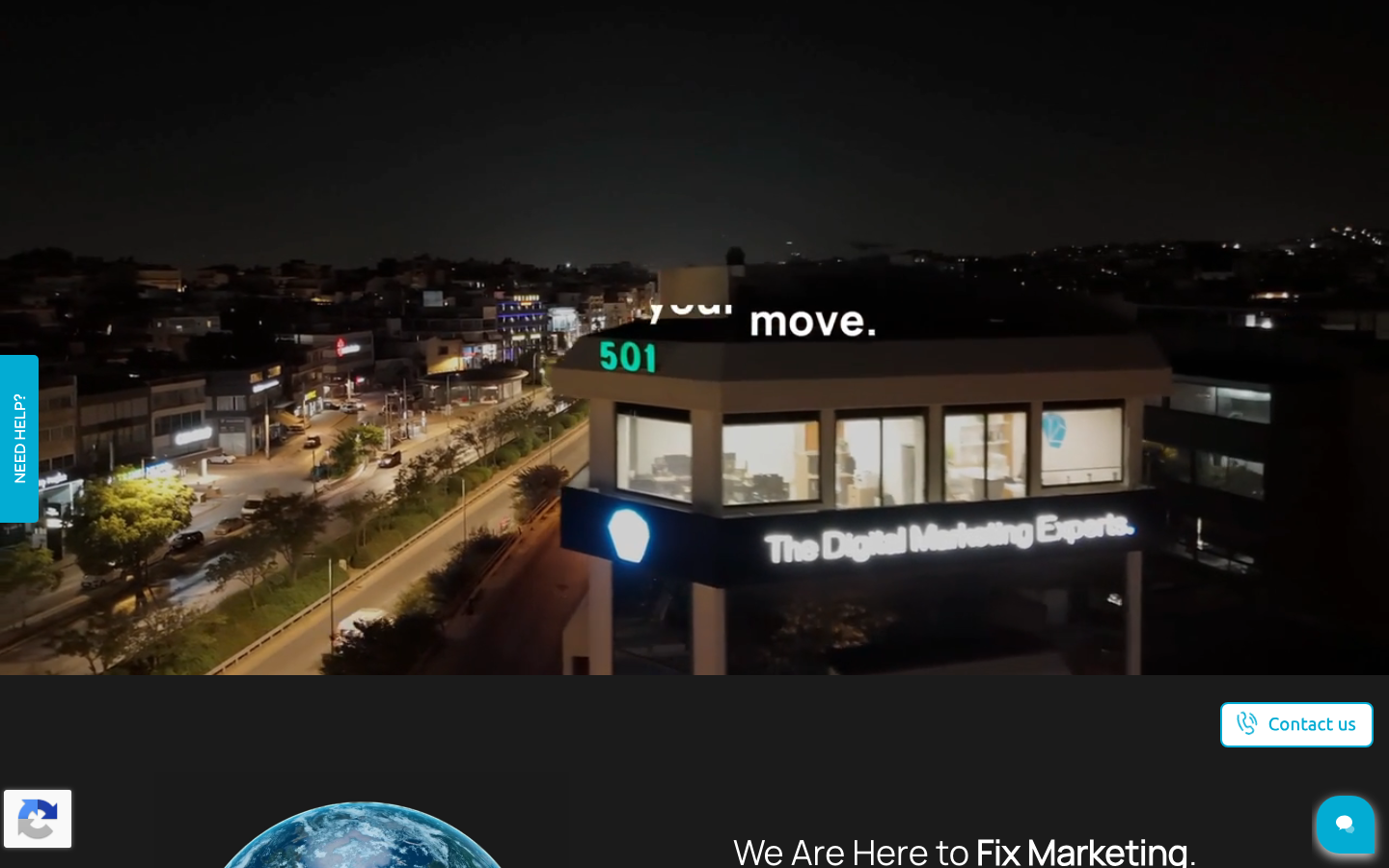 Screenshot of Lithos Digital website
