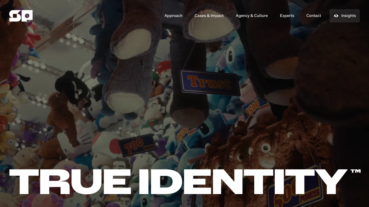 Screenshot der Website von Strichpunkt